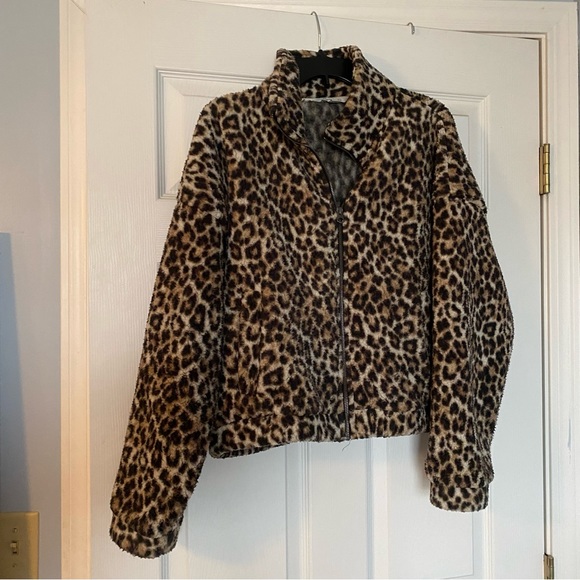 American Eagle Outfitters Jackets & Blazers - Leopard Jacket